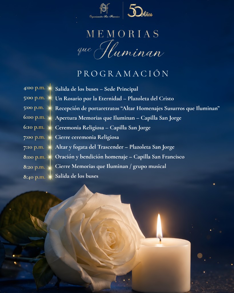 Afiche oficial de la programación de Memorias que Iluminan 2026